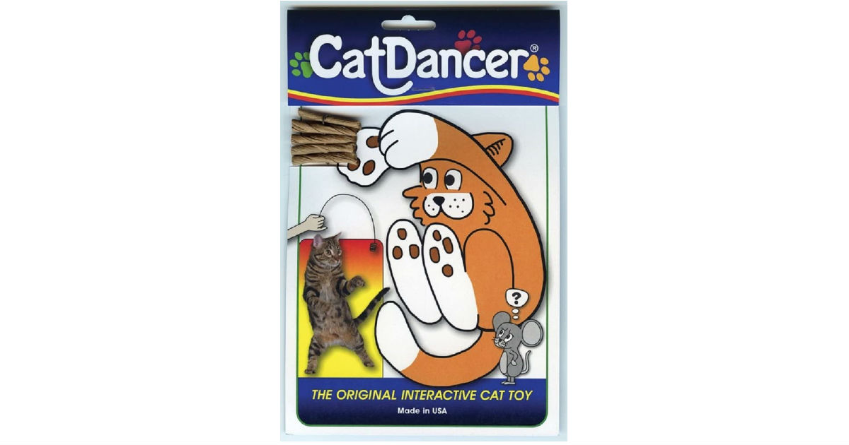 Cat Dancer Toy Only 1.90 on Amazon Daily Deals & Coupons