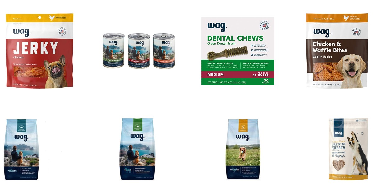 40 off Amazon Brand Wag Pet Food or Treats Daily Deals & Coupons