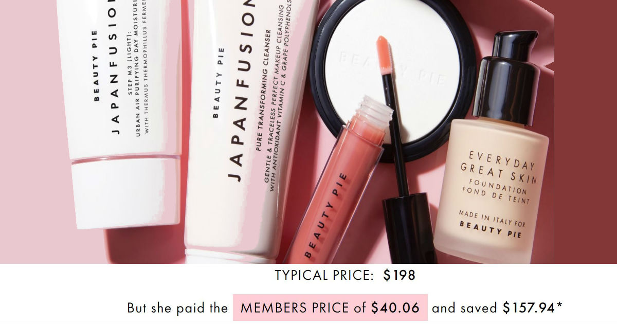 Free Beauty Pie Membership to Save 80 Off Makeup & Skincare Daily