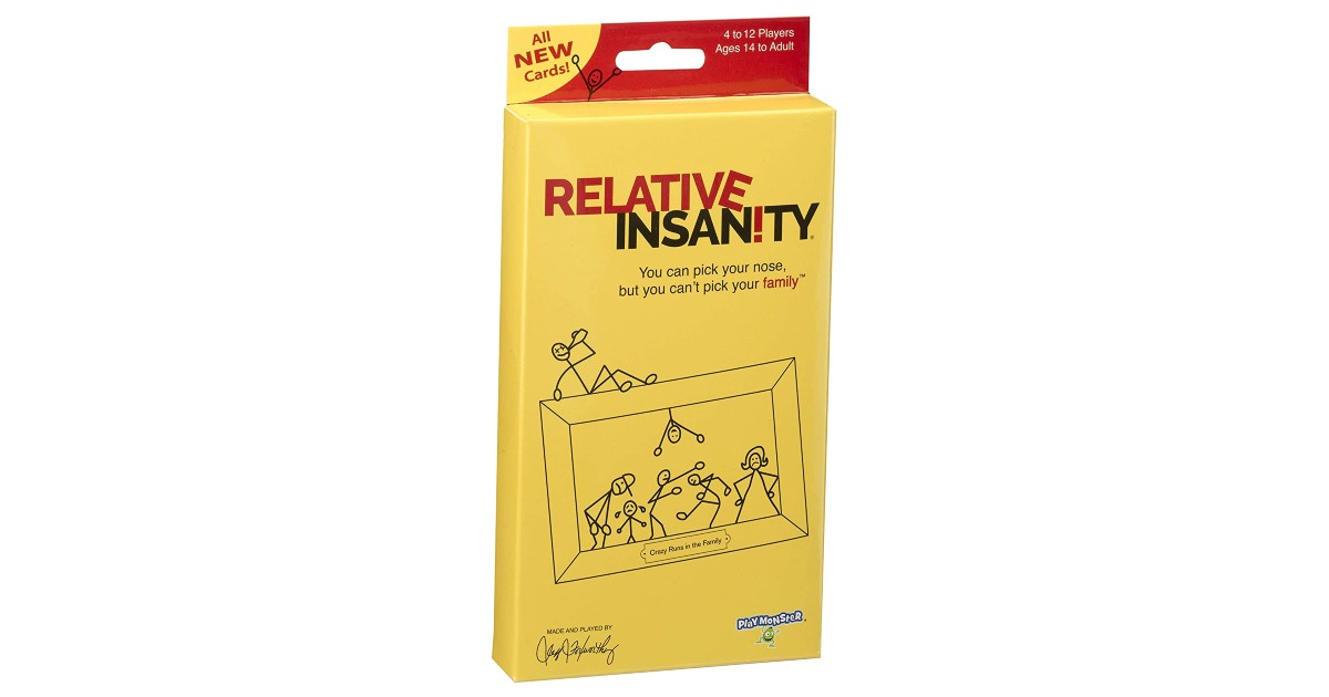 Relative Insanity Party Game Expansion ONLY $4.99 (Reg. $11)