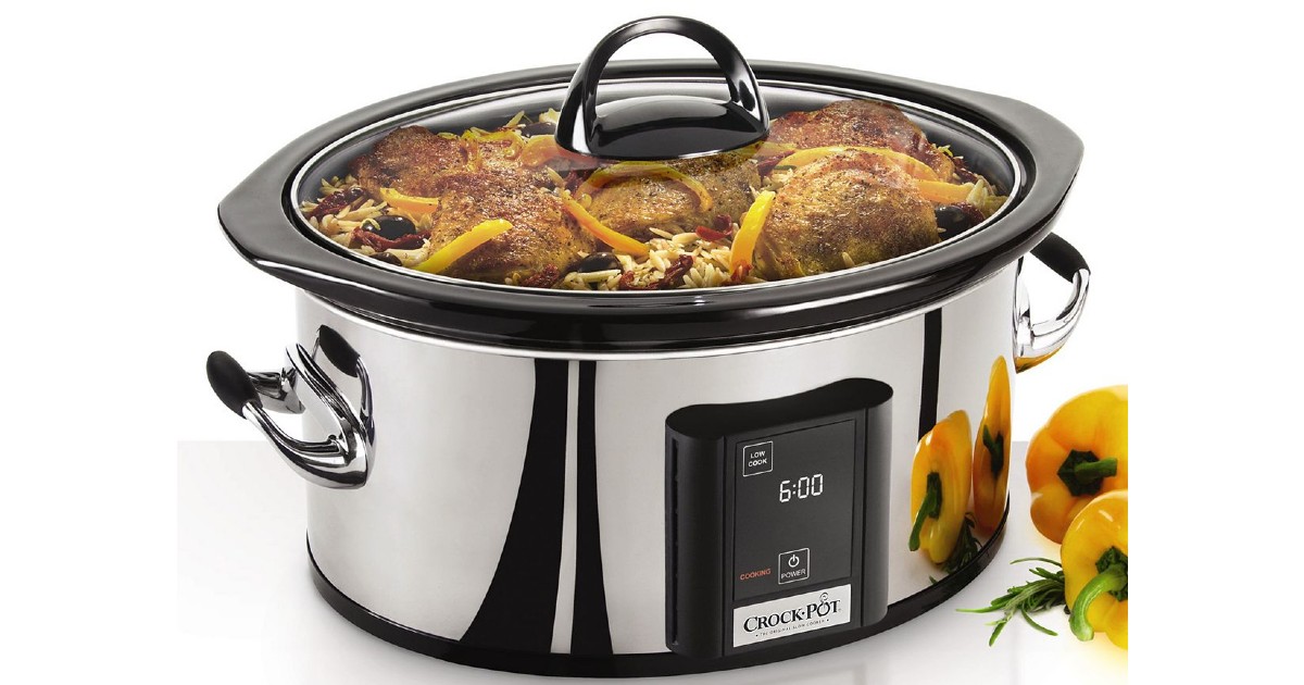 Crock-Pot Slow Cooker 6.5 Quart ONLY $42.49 (Reg $100)