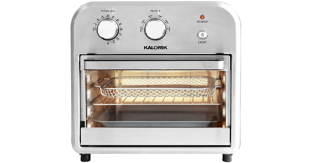 Kalorik 12qt Analog Air Fryer Oven ONLY $49.99 (Reg $120)