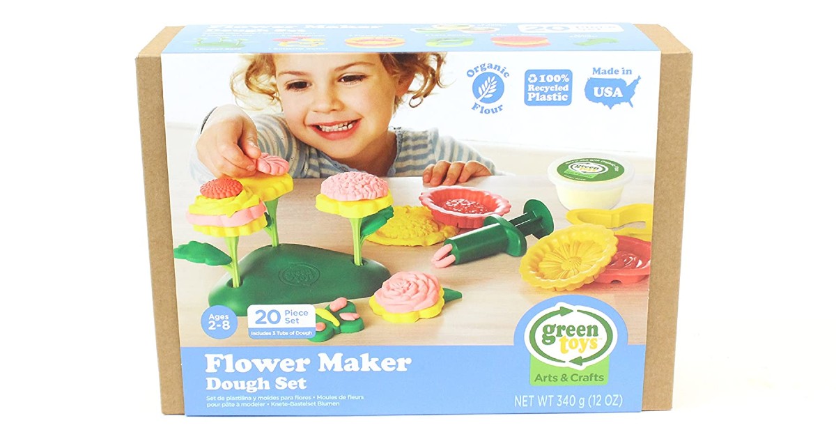 Green Toys Flower Maker Dough Set ONLY 12.65 (Reg. 25) Daily Deals