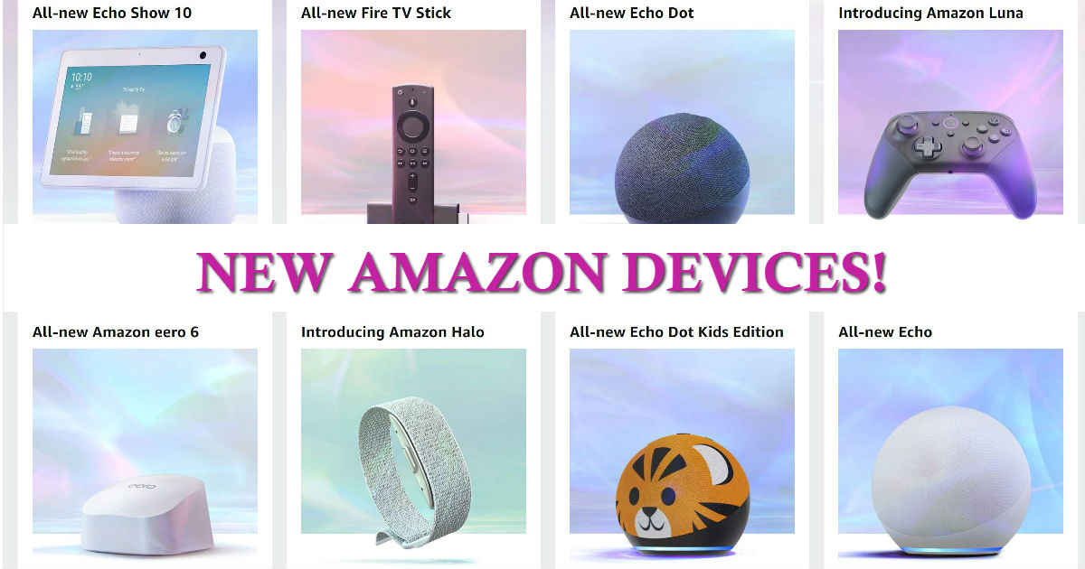 New Amazon Devices + Prime Day Reveal Daily Deals & Coupons