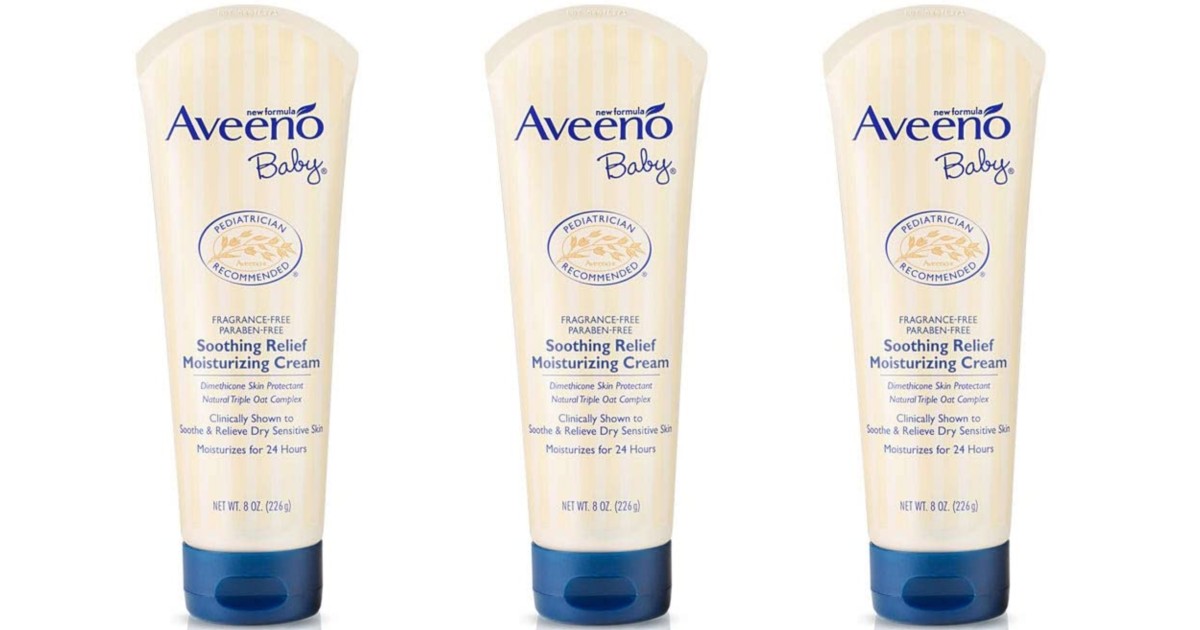 Aveeno Baby Moisturizing Cream ONLY $4.40 (Reg $7)