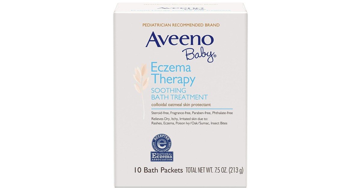Aveeno Baby Eczema Therapy Soothing Bath ONLY $5.43 Shipped