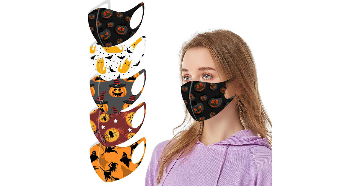 halloween face Masks on Amazon