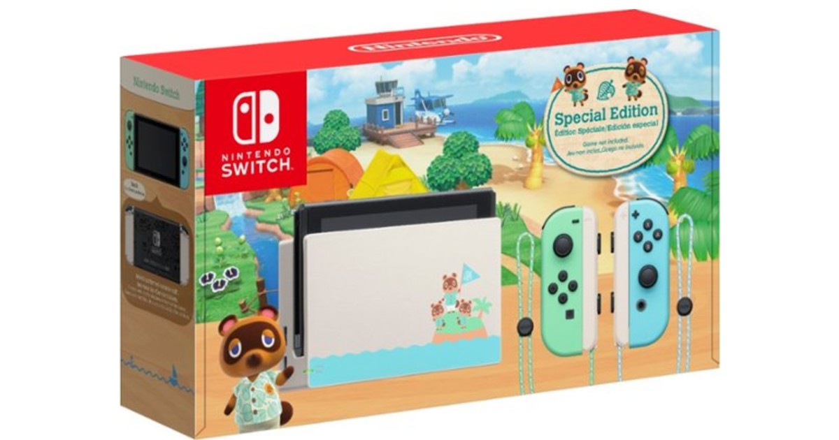 Nintendo Switch Animal Crossing 32Gb ONLY $299.99 Shipped