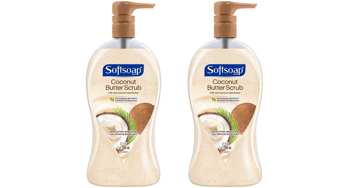 Softsoap Exfoliating Body Wash 32-oz ONLY $3.67 Shipped
