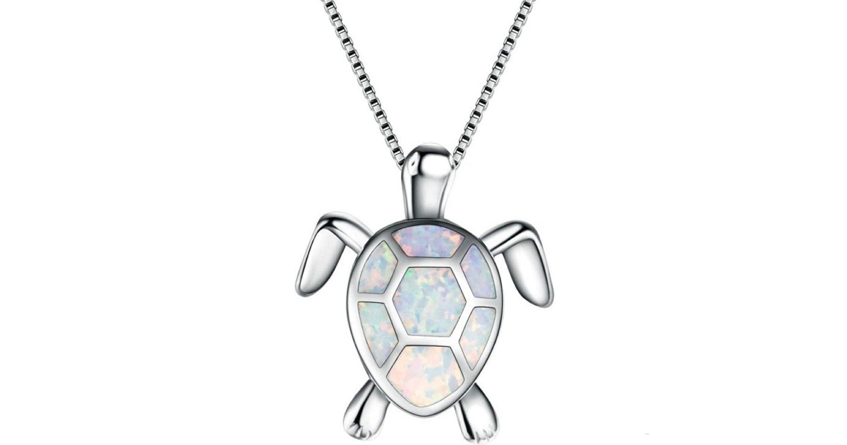 Cute Turtle Pendant Necklace ONLY $1.66 Shipped