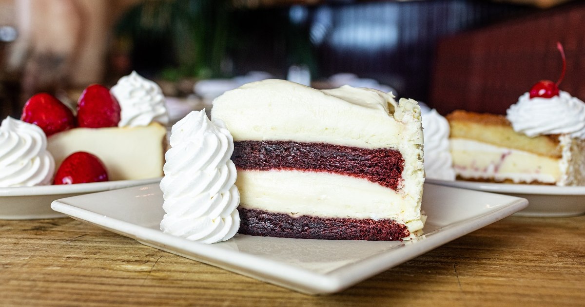 Get A Slice for $5.00 on October 1st at The Cheesecake Factory