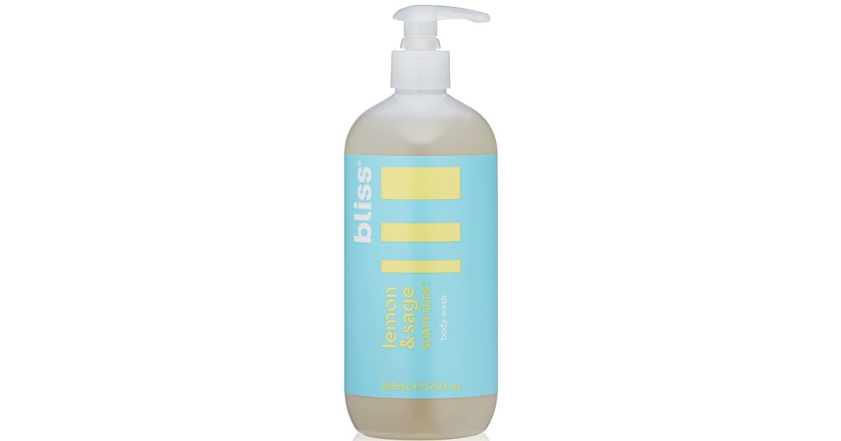 Bliss Lemon & Sage Soapy Body Wash ONLY $7.50 (Reg $18)