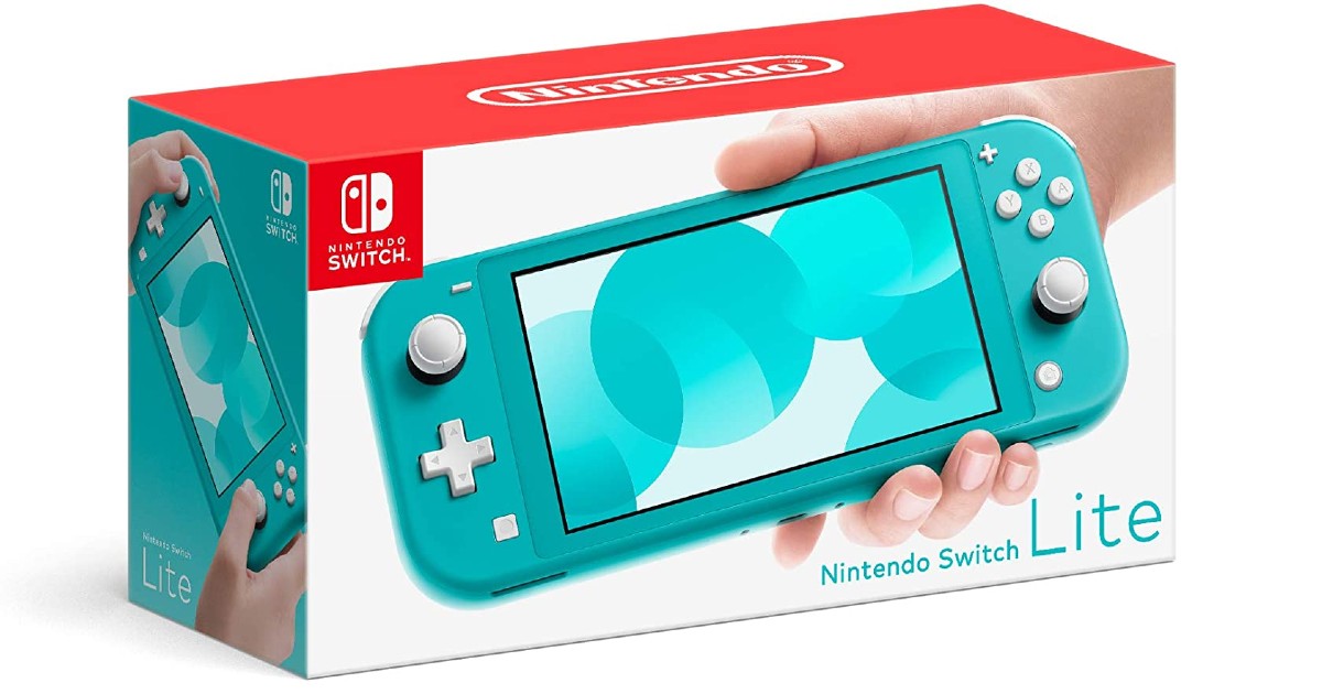 Nintendo Switch Lite Turquoise ONLY $199 Shipped