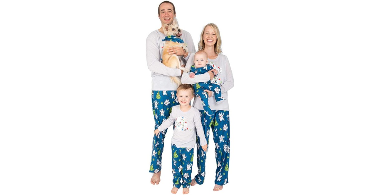 Men's Holiday Pajamas at Amazon