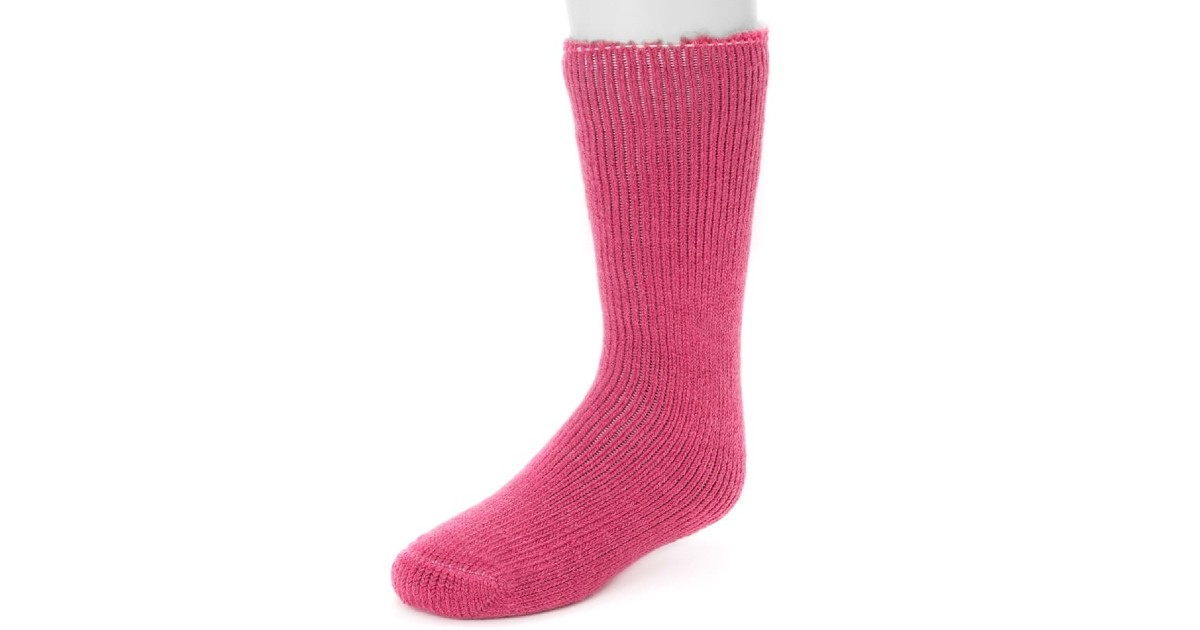MUK LUKS Kid's Heat Retainer Socks ONLY $6.99 (Reg. $15)