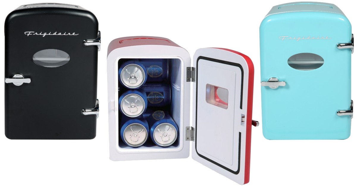 Frigidaire Portable Retro Mini Fridge at Walmart