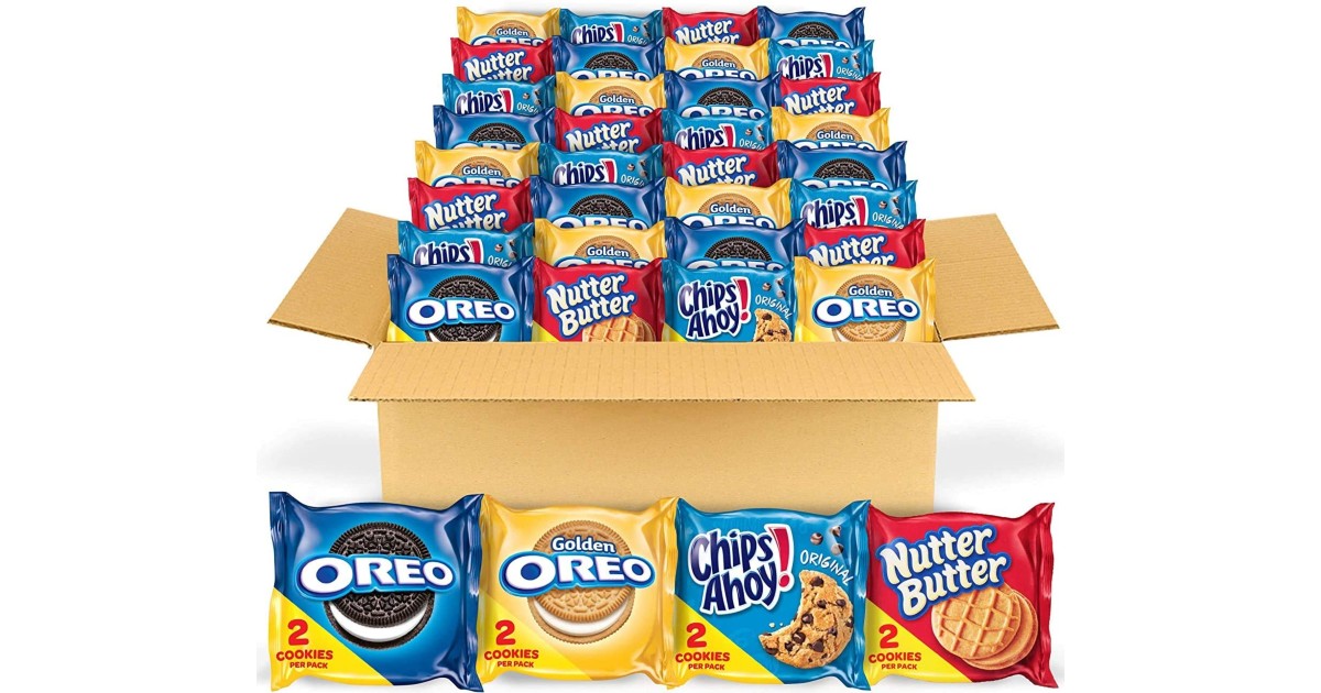 Nabisco Cookies Variety Pack 56-ct ONLY $12.24 Shipped