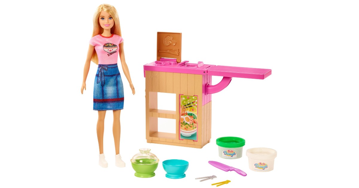 Barbie Noodle Bar Playset ONLY $10 (Reg. $20)