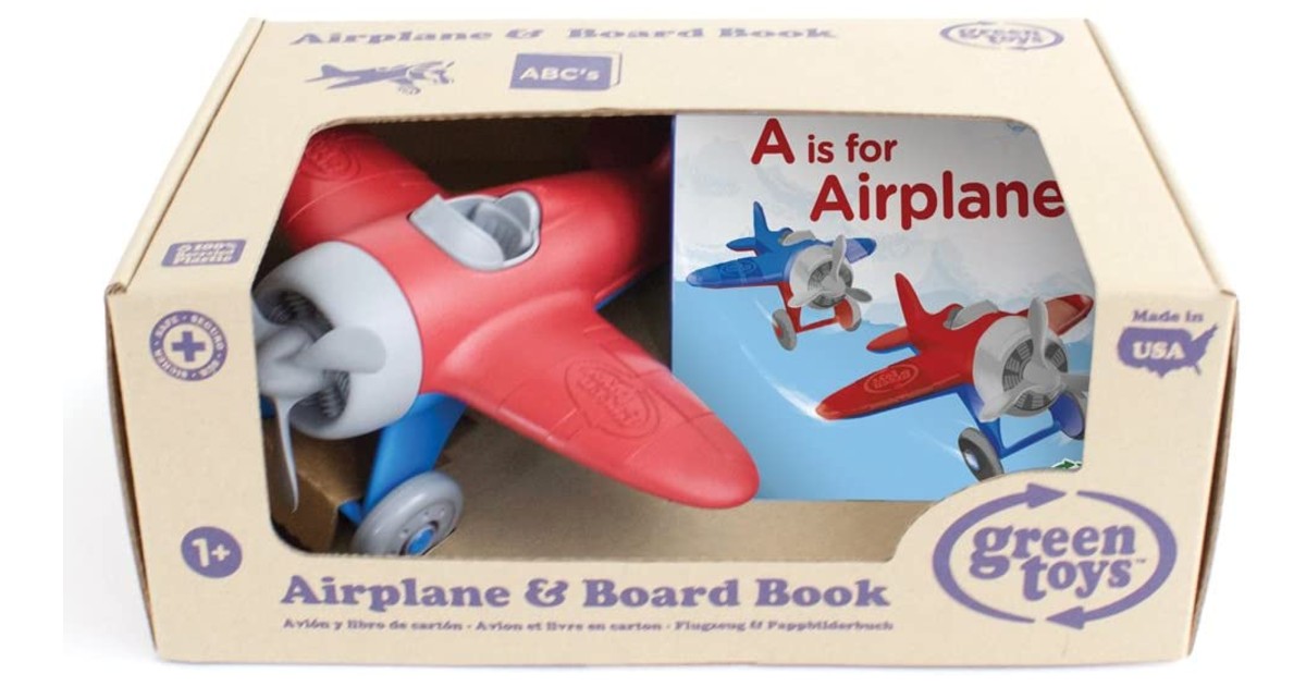 Green Toys Airplane & Board Book ONLY $9.79 (Reg. $20)