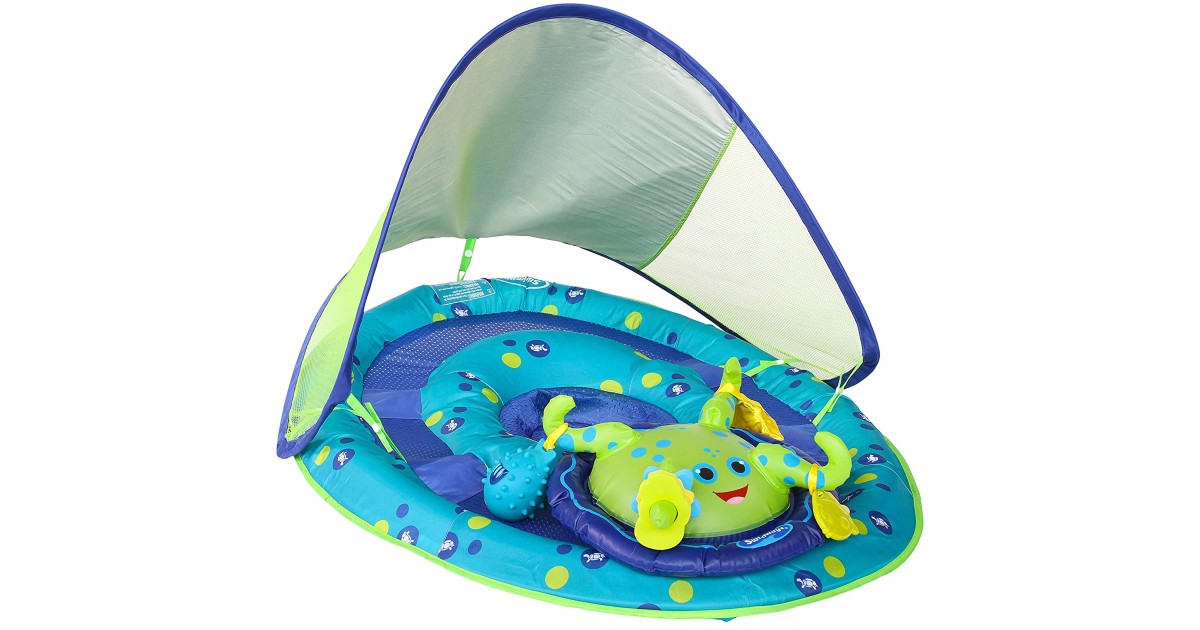 Baby Spring Float Activity Center & Canopy ONLY $14.89 (Reg $40)