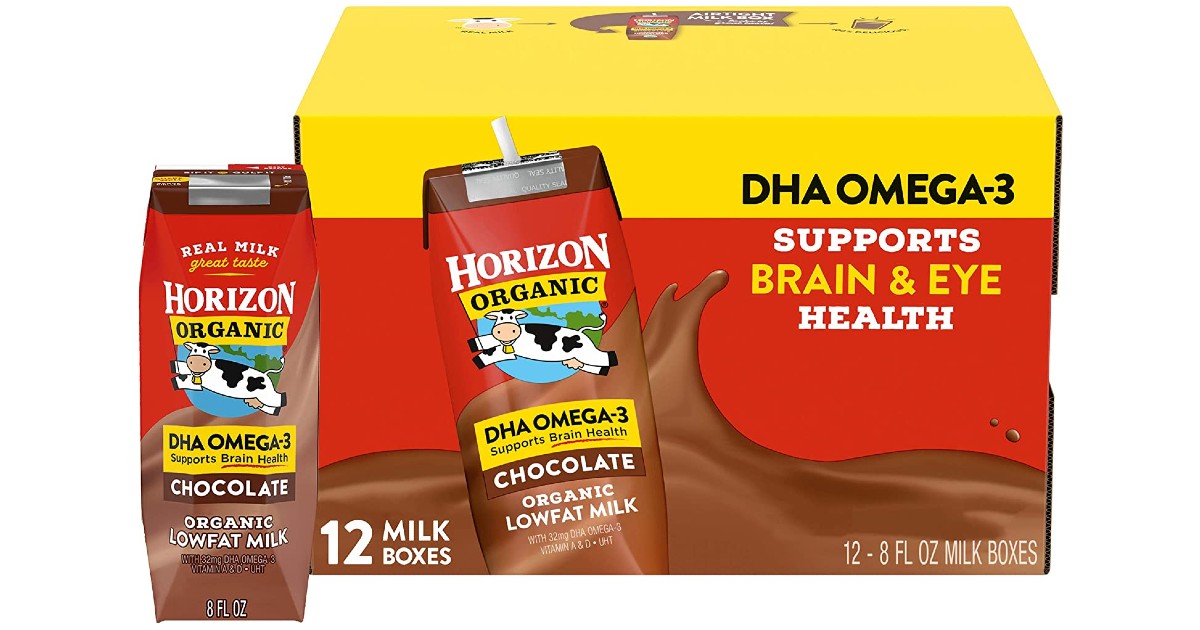 Horizon Organic Low Fat Milk 12-Pack ONLY $8.61 Shipped