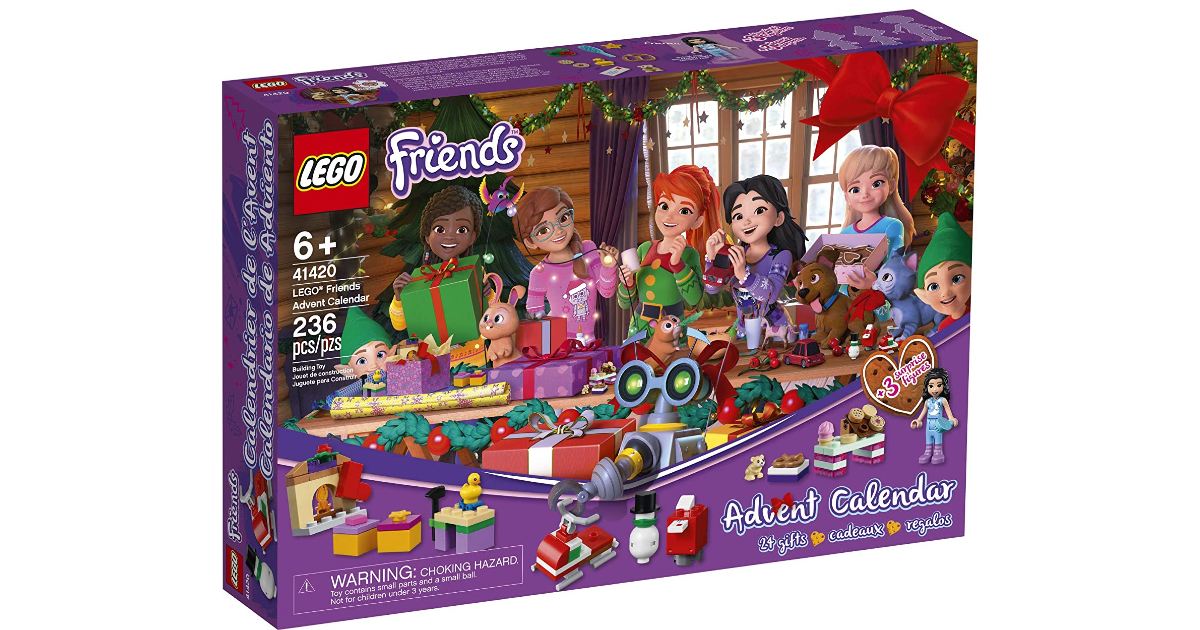 tesco lego friends advent calendar