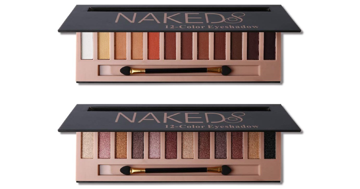 2-Piece Naked Eyeshadow Makeup Palette ONLY $13.99 at Amazon
