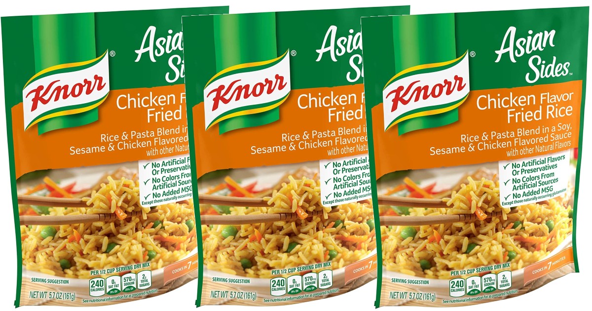 Knorr Rice Sides at Amazon