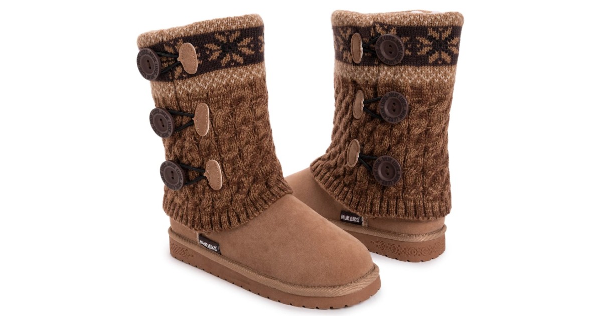 MUK LUKS Women's Cheryl Boots ONLY $34.99 (Reg. $65)