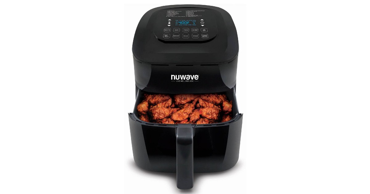 NuWave Brio 7.25qt. Air Fryer ONLY 67.99 (Reg. 130) Daily Deals