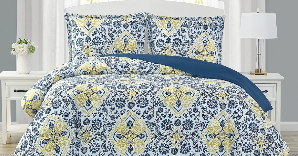 Mytex Deena 3-Pc Comforter Set ONLY $18.99 at Macy’s (Reg $80)