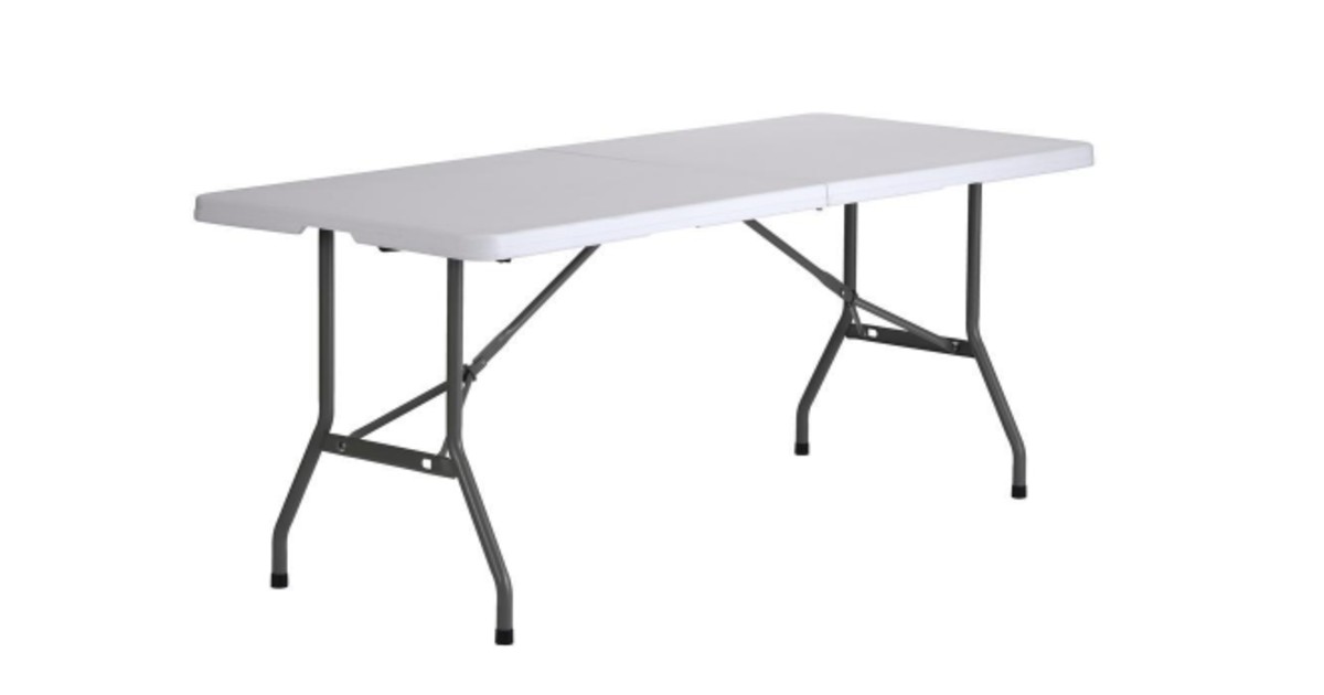 Folding Banquet Table ONLY $40.54 (Reg. $90)