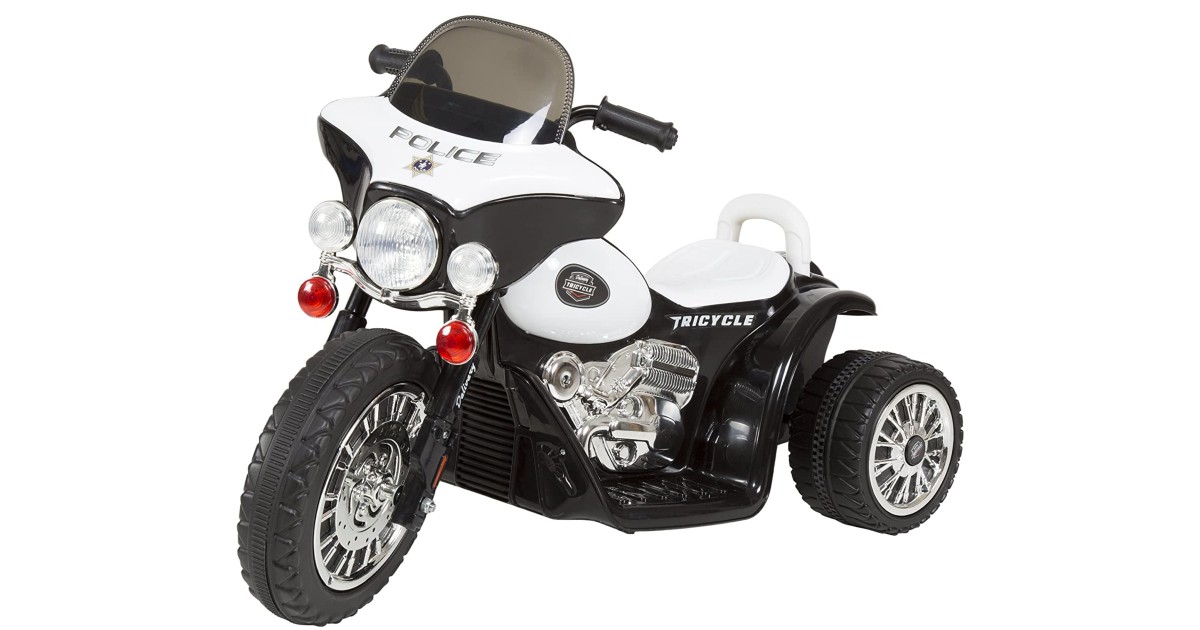 Battery Powered Mini Motorcycle Trike for Kids $59 (Reg. $150)