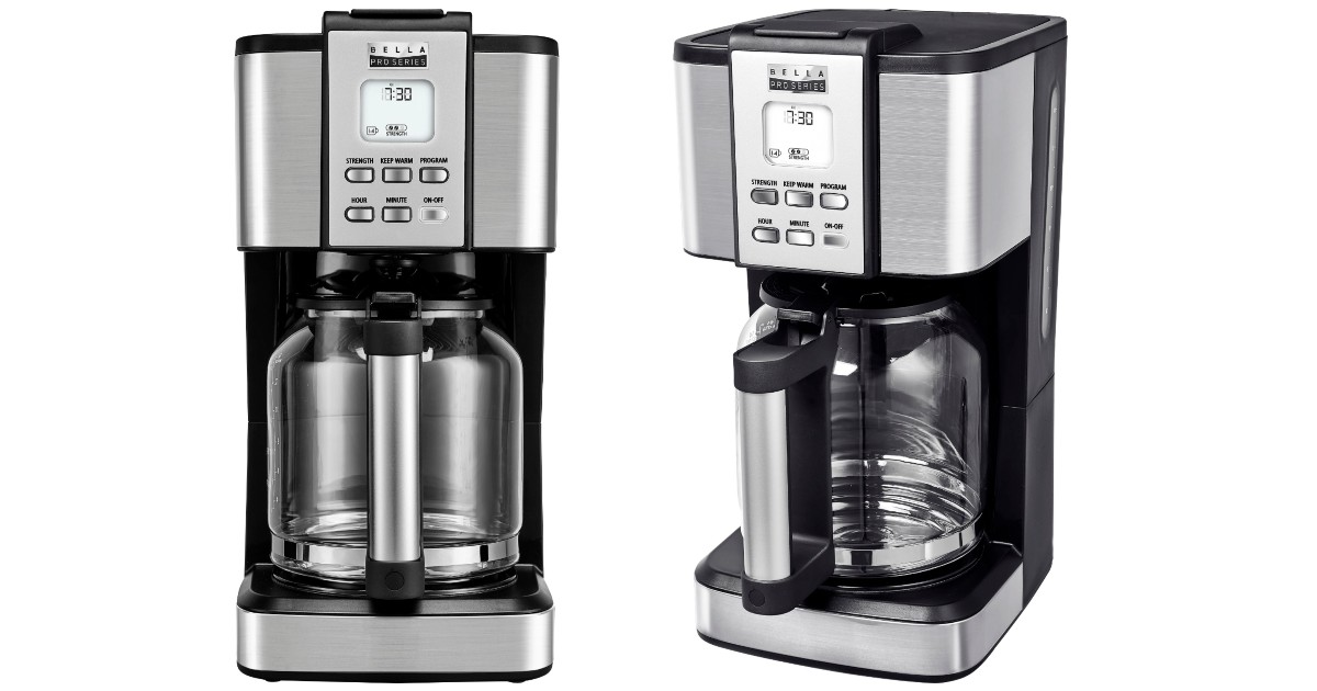 Bella Pro Series 14Cup Coffeemaker ONLY 29.99 (Reg 60) Daily Deals