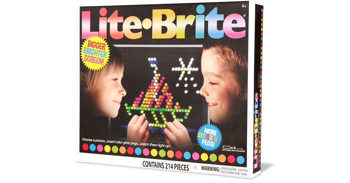 Basic Fun Lite-Brite Ultimate Classic Retro ONLY $12.82 (Reg $20)