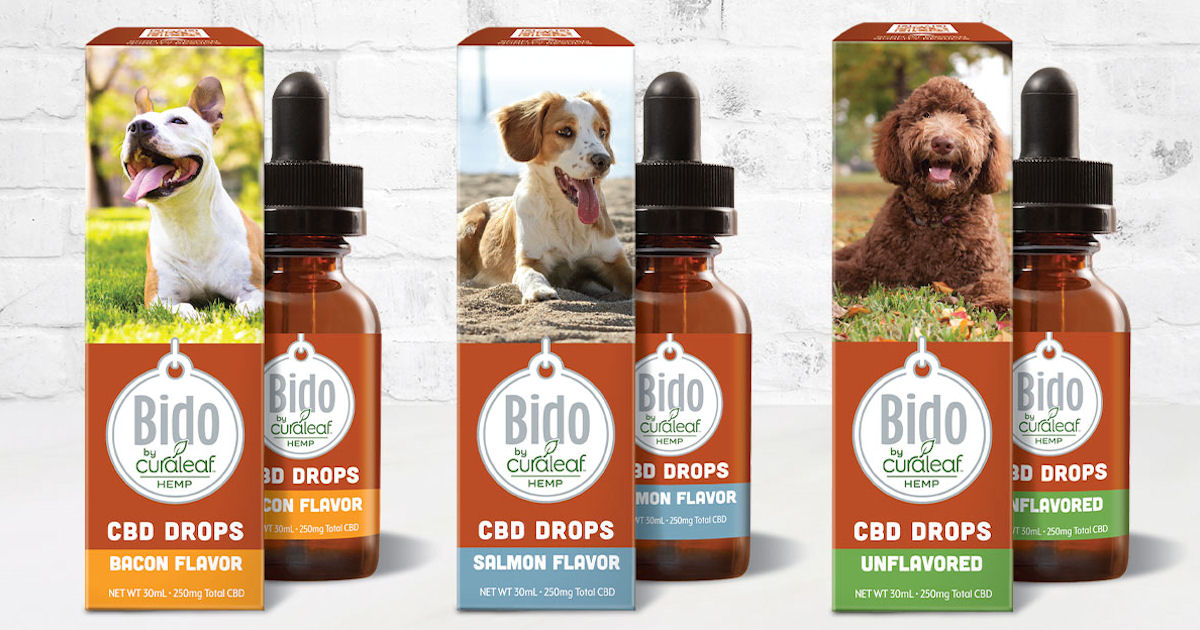 Free Sample of Flavored CBD Pet Tincture & CBD Dog Treats.