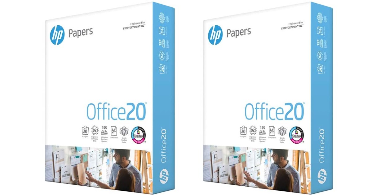 HP Printer Paper 500 Sheets ONLY $3.87 (Reg $8)
