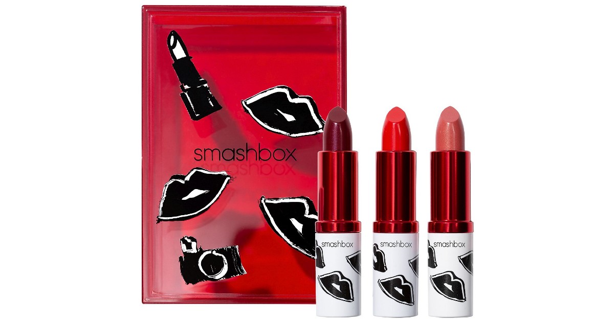 Smashbox Be Legendary Lipstick Trio Set ONLY $17.85 at Macy's