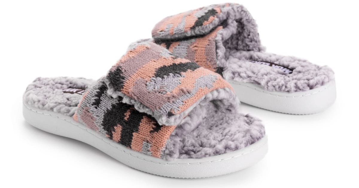 MUK LUKS Women's Janis Slide Slippers ONLY $16.99 (Reg $28)