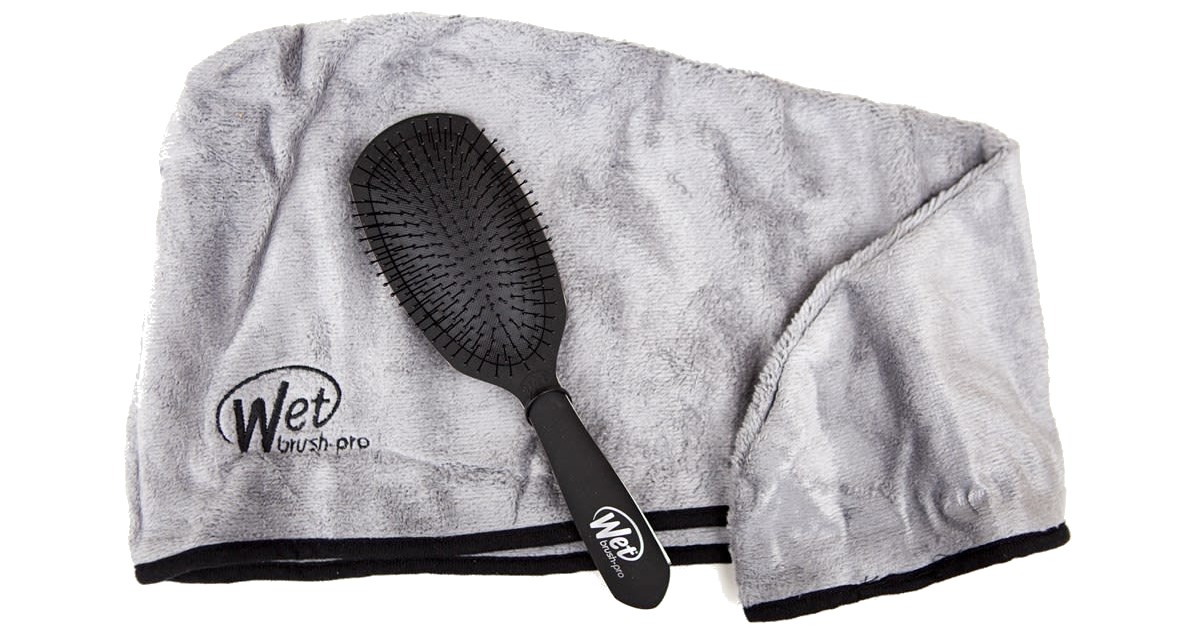 Wet Brush Deluxe Detangler w/ Hair Towel ONLY 11.99 (Reg 20) Daily