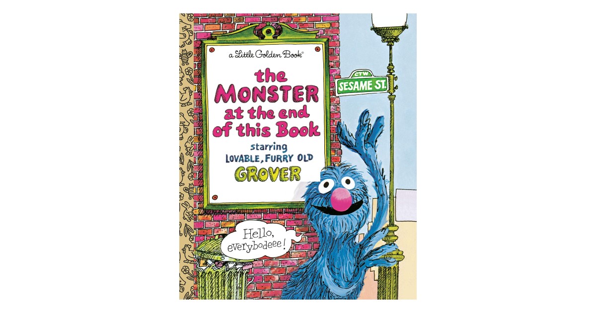 The Monster at the End of This Book ONLY $2.37 (Reg. $5)