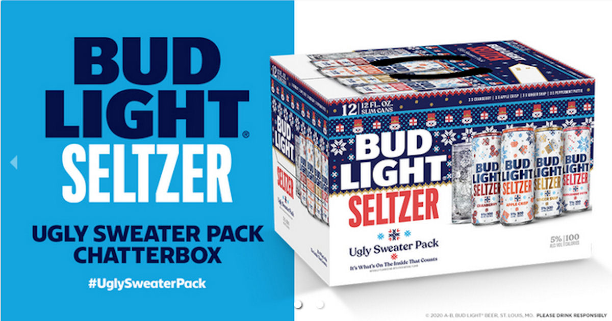 ugly sweater pack seltzer