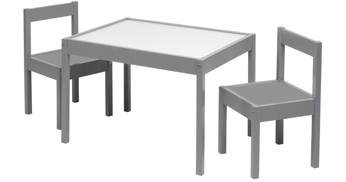 Dry Erase Activity Table 3-Piece Set ONLY $29.88 at Walmart