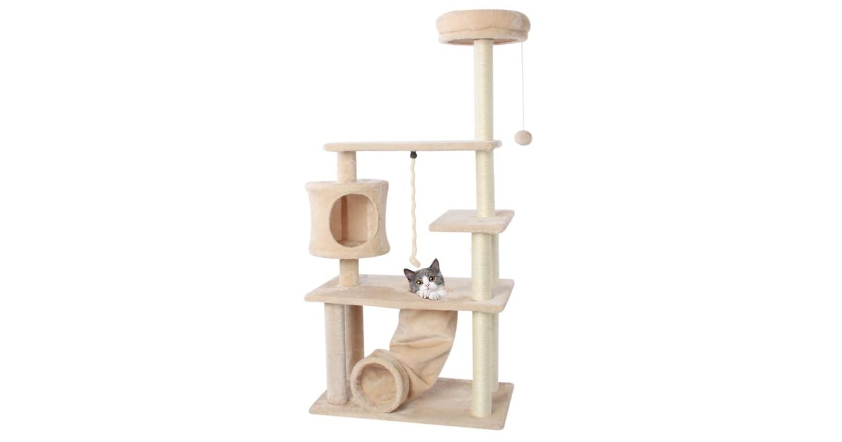 Cat Tree Pet Furniture Cat Condo ONLY $42.39 (Reg. $106)