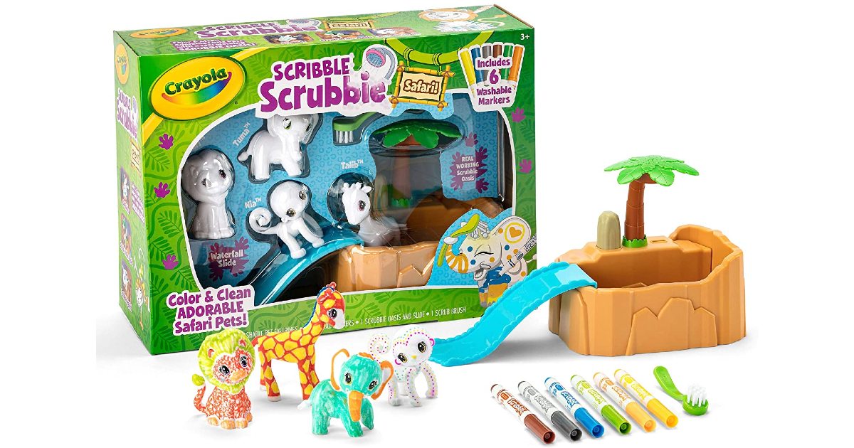 Crayola Scribble Scrubbie Safari Animals ONLY $10.33 (Reg. $20)