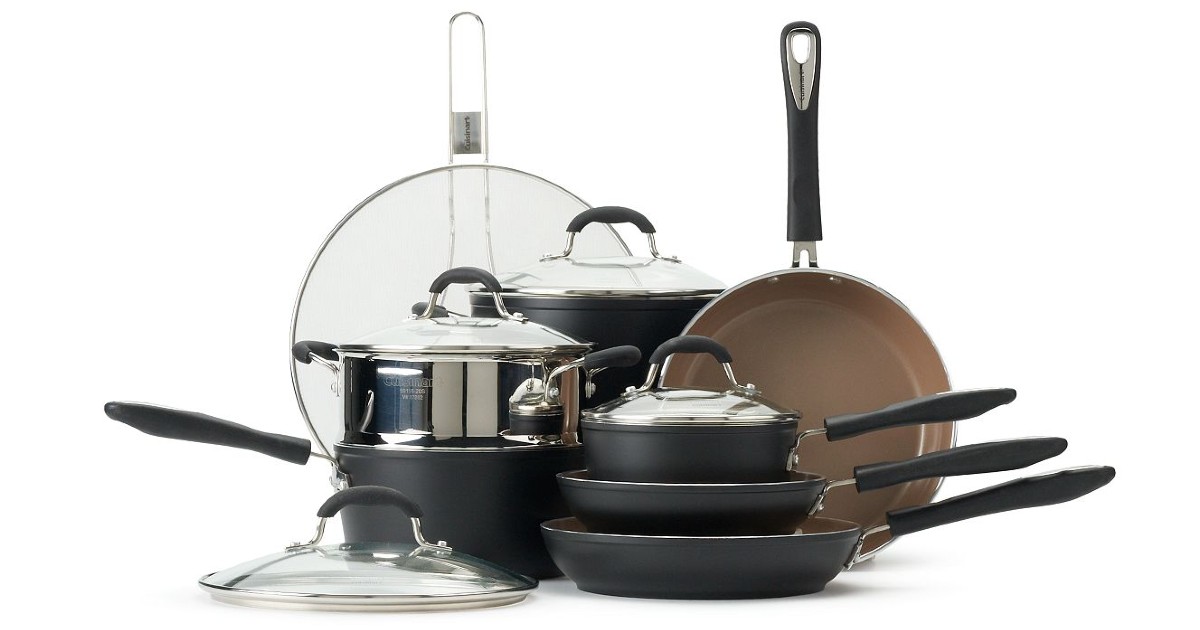 Cuisinart 10-Pc Cookware Set ONLY $103.99 Shipped (Reg $250)