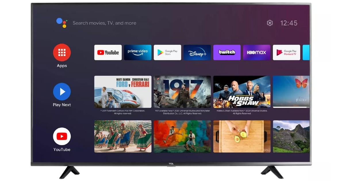 TCL 65-in 4K Android Smart TV ONLY $229.99 at Target (Reg $400)