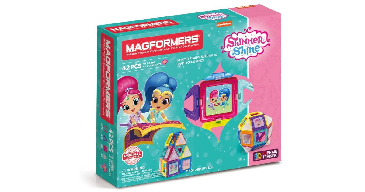 MAGFORMERS Shimmer and Shine Set ONLY $28 (Reg. $50)