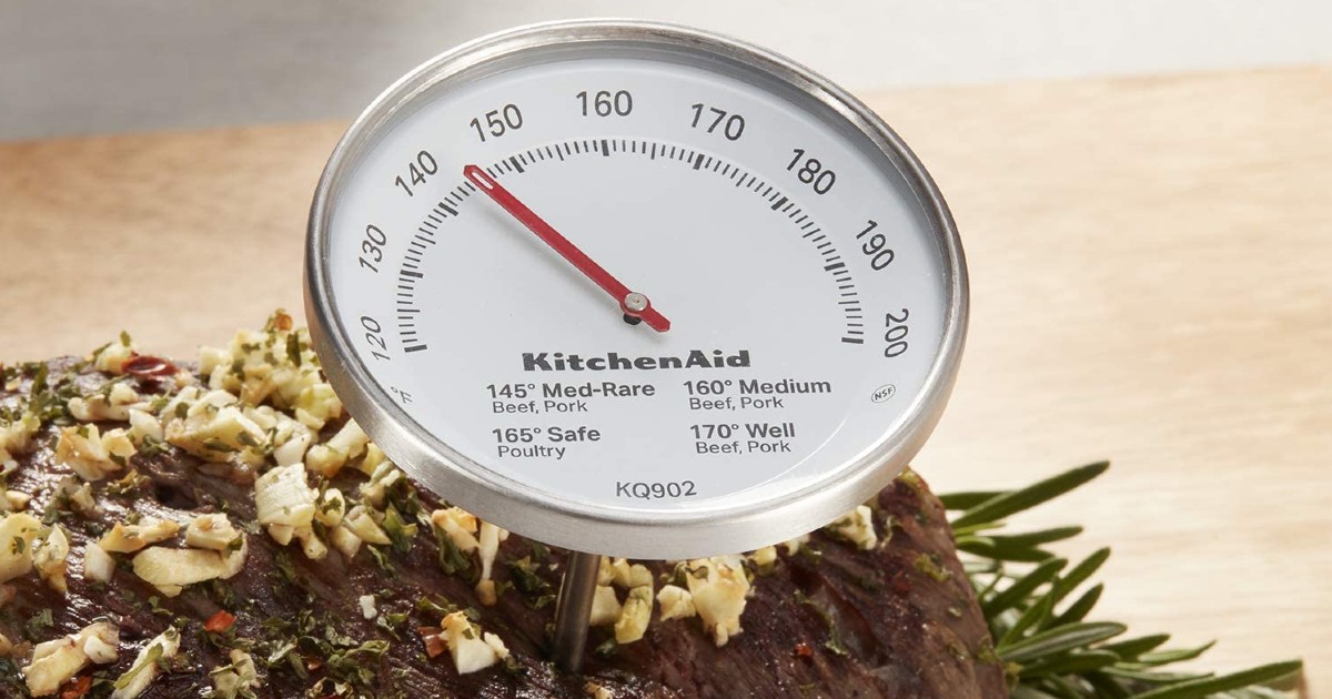 KitchenAid Leave-in Meat Thermometer ONLY $6.28 (Reg $11)