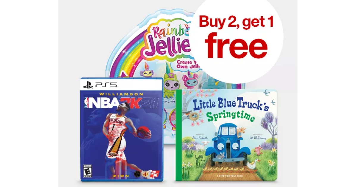 buy 2 get one free target